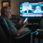 Yelling At TV: Man Now Yells At Phone Too, Family Reports